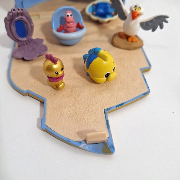 Disney Animators Collection Palace Playset Mini Figures Castle Ariel - Picture 7 of 16